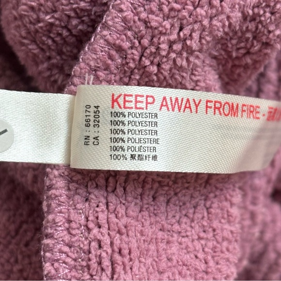 Free People Beach Shadow Crew Blouson-Sleeve Pull Over Sweater Mauve Size XL - Picture 11 of 17